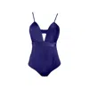 Rêve De Rive Women's Micaela Dark Blue One Piece In Blue