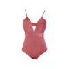 Rêve De Rive Women's Micaela Morocco Red One Piece In Red