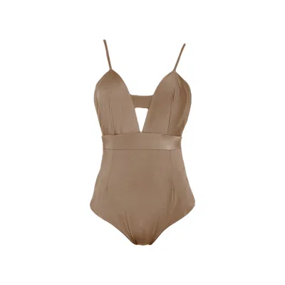 Rêve De Rive Women's Micaela Pecan Brown One Piece