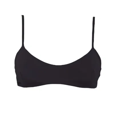 Rêve De Rive Women's Monet Black Bikini Top