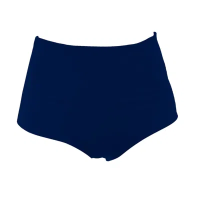 Rêve De Rive Women's Ophelia Dark Blue Bikini Bottom