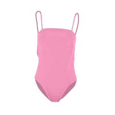 Rêve De Rive Women's Pink / Purple Elise Rosy Pink One Piece In Pink/purple