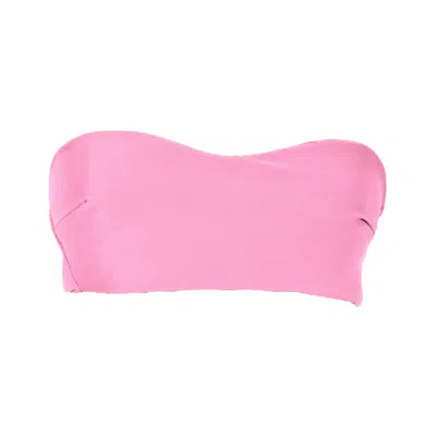 Rêve De Rive Women's Pink / Purple Emma Rosy Pink Bikini Top In Pink/purple