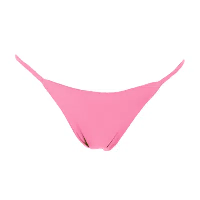 Rêve De Rive Women's Pink / Purple Hadleigh Rosy Pink Bikini Bottom In Pink/purple