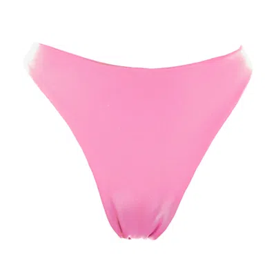 Rêve De Rive Women's Pink / Purple Jiah Rosy Pink Bikini Bottom In Pink/purple