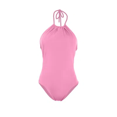 Rêve De Rive Women's Pink / Purple Salomi Rosy Pink One Piece In Pink/purple