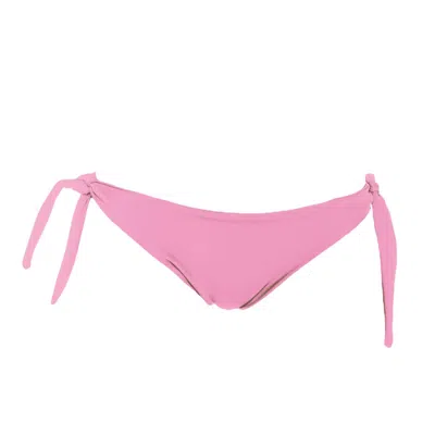 Rêve De Rive Women's Pink / Purple Vancy Rosy Pink Bikini Bottom In Pink/purple