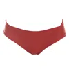Rêve De Rive Women's Ramya Bordeaux Red Bikini Bottom In Red