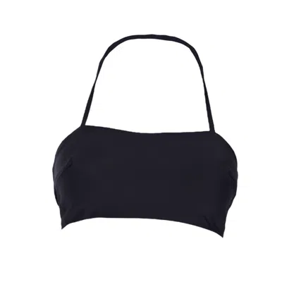 Rêve De Rive Women's Sadie Black Bikini Top