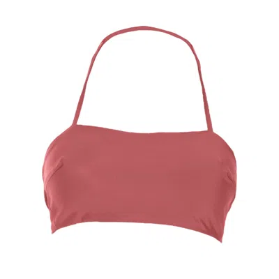 Rêve De Rive Women's Sadie Morocco Red Bikini Top