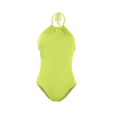 Rêve De Rive Women's Salomi Lime Green One Piece