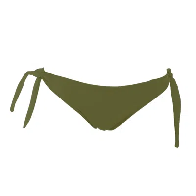 Rêve De Rive Women's Vancy Hunter Green Bikini Bottom
