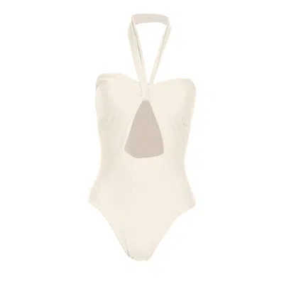 Rêve De Rive Women's White Céline Ivory One Piece