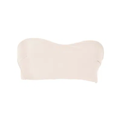 Rêve De Rive Women's White Emma Ivory Bikini Top