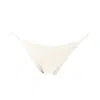 Rêve De Rive Women's White Hadleigh Ivory Bikini Bottom In White