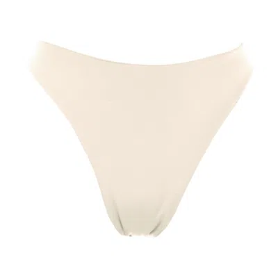 Rêve De Rive Women's White Jiah Ivory Bikini Bottom
