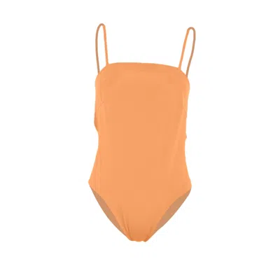Rêve De Rive Women's Yellow / Orange Elise Orange One Piece In Yellow/orange