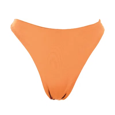 Rêve De Rive Women's Yellow / Orange Jiah Orange Bikini Top In Yellow/orange