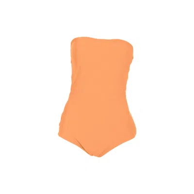 Rêve De Rive Women's Yellow / Orange Josephine Orange One Piece In Yellow/orange