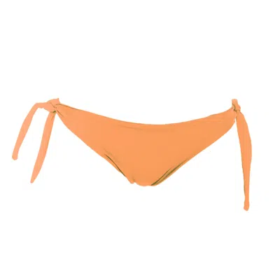 Rêve De Rive Women's Yellow / Orange Vancy Orange Bikini Bottom In Yellow/orange