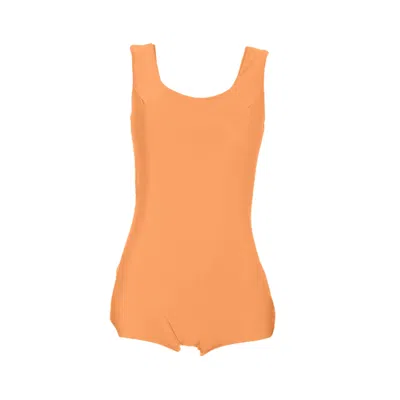 Rêve De Rive Women's Yellow / Orange Willow Orange One Piece In Yellow/orange