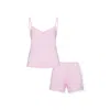 Reve Sleepwear Women's Revouse Strap Set In Pink In Pink