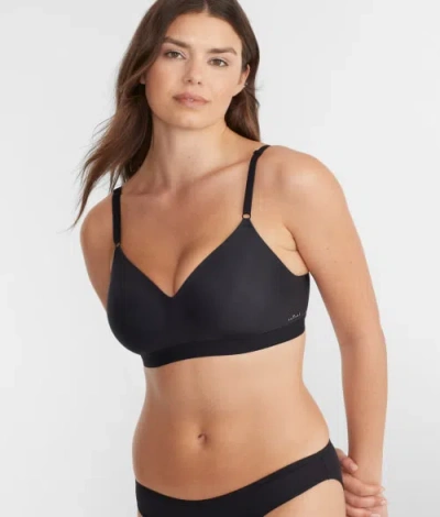Reveal First Act Wire-free T-shirt Bra In Black