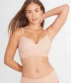Reveal First Act Wire-free T-shirt Bra In Hazel