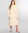 Reveal Women's Velour Hooded Snuggler In Beige