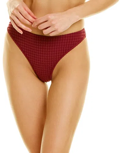 Revel Rey Alice Bikini Bottom In Red