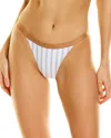 Revel Rey Blake Bikini Bottom In Blue