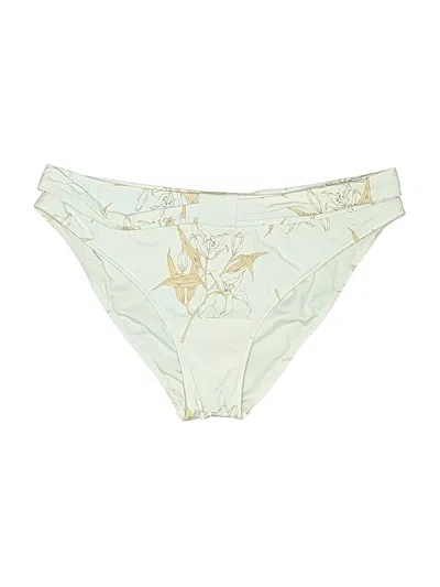 Pre-owned Revel Rey Swimsuit Bottoms In Ivory