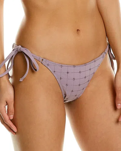 Revel Rey Victoria Bikini Bottom In Purple