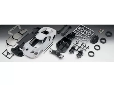 Revell Level 2 Easy-click Model Kit 2017 Ford Gt 1/24 Scale Model By