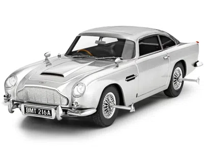Revell Level 2 Easy-click Model Kit Aston Martin Db5 James Bond 007 "goldfinger" (1964) Movie 1/24 Scale Mo