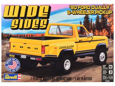 Revell Level 3 Model Kit 1980 Ford F-150 Dually Pickup Truck 1/25 Scale Model By