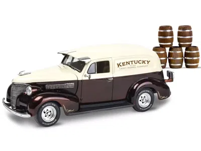 Revell Level 4 Model Kit 1939 Chevrolet Sedan Delivery With Barrel Accessories 1/24 Scale Model By