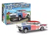 Revell Level 4 Model Kit 1955 Chevrolet Bel Air Street Machine 2-in-1 Kit 1/24 Scale Model By