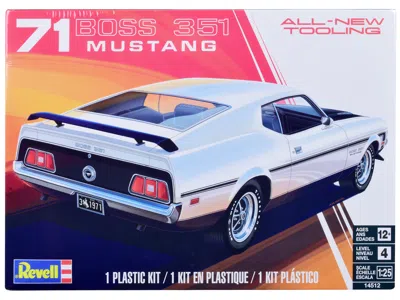 Revell Level 4 Model Kit 1971 Ford Mustang Boss 351 1/25 Scale Model By  In Multi