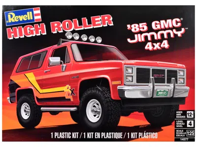 Revell Level 4 Model Kit 1985 Gmc Jimmy 4x4 "high Roller" 1/25 Scale Model By  In Multi