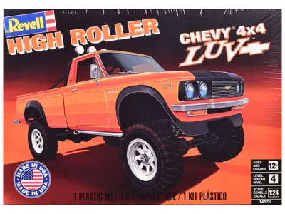 Revell Level 4 Model Kit Chevrolet Luv 4x4 Pickup Truck "high Roller" 1/24 Scale Model By  In Multi