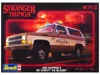 Revell Level 4 Model Kit Jim Hopper's 1985 Chevrolet K5 Blazer "stranger Things" (2016-current) Tv Series 1 In Multi