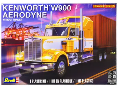 Revell Level 4 Model Kit Kenworth W900 Aerodyne Truck Tractor "historic Series" 1/25 Scale Model By