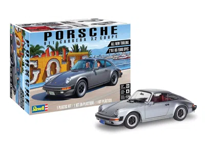Revell Level 4 Model Kit Porsche 911 Carrera 3.2 Coupe 2-in-1 Kit 1/24 Scale Model By