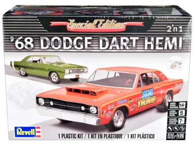 Revell Level 5 Model Kit 1968 Dodge Dart Hemi 2-in-1 Kit 1/25 Scale Model By
