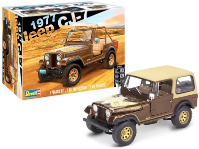 Revell Level 5 Model Kit 1977 Jeep Cj-7 2-in-1 Kit 1/24 Scale Model By