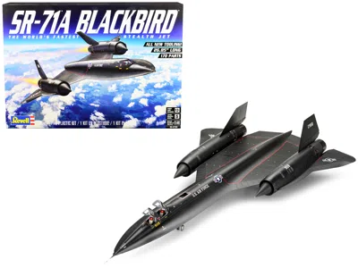 Revell Level 5 Model Kit Lockheed Sr-71a Blackbird Stealth Aircraft "the World's Fastest Stealth Jet" 1/48