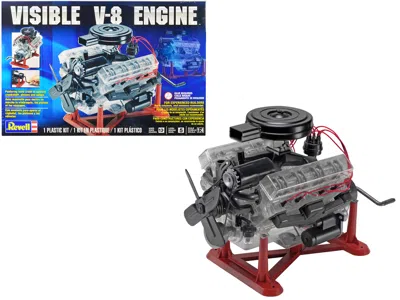 Revell Level 5 Model Kit Visible V-8 Engine 1/4 Scale Model By