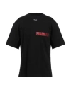 Revenant Rv Nt Man T-shirt Black Size Xs Cotton In Black