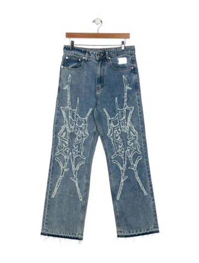 Pre-owned Revenge Bootcut Jeans In Blue